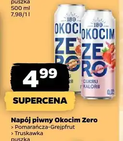 Netto Napój piwny bezalkoholowy Okocim Zero Pomarańcza-Grejpfrut oferta