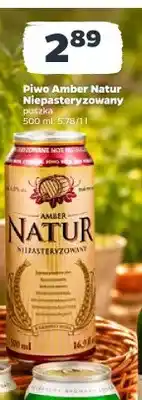 Netto Piwo Amber Natur Niepasteryzowany puszka oferta