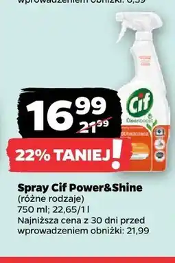 Netto Spray Cif Power&Shine oferta
