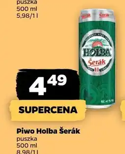 Netto Piwo Holba Šerák oferta
