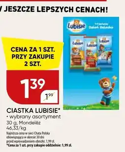 Chata Polska Ciastka czekoladowe Lubisie oferta