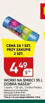 Chata Polska Worki na śmieci Dobra Nasza! oferta