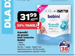 Netto Kapsułki do prania bieli i kolorów Bobini Baby oferta