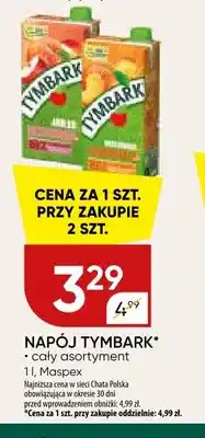 Chata Polska Napój jabłko-brzoskwinia Tymbark oferta