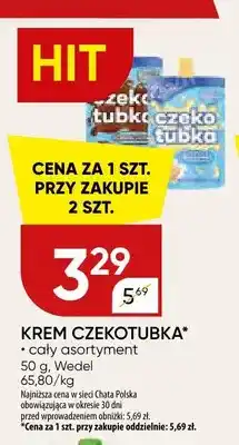 Chata Polska Krem Czekotubka Wedel mleczny oferta