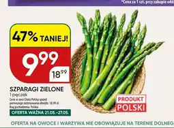 Chata Polska Szparagi zielone polskie 1 pęczek oferta