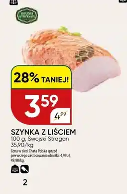 Chata Polska Szynka z liściem Swojski Stragan oferta
