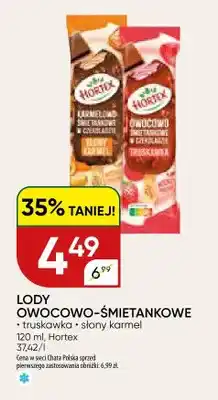 Chata Polska Lody owocowo-śmietankowe Hortex truskawka oferta