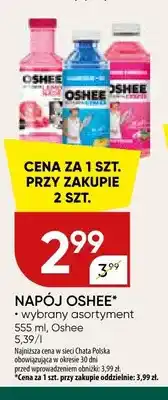 Chata Polska Napój Oshee niebieski oferta