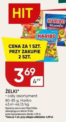 Chata Polska Żelki Haribo Balla Stixx oferta