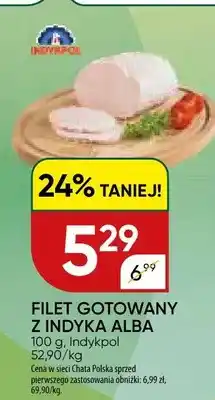 Chata Polska Filet gotowany z indyka Alba Indykpol oferta