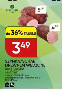 Chata Polska Szynka drewnem wędzona Lukullus oferta
