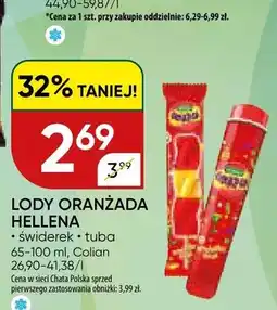 Chata Polska Lody Oranżada Hellena świderek Colian oferta