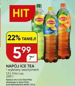 Chata Polska Napój Ice Tea Lipton oferta