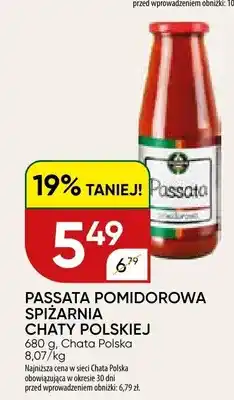 Chata Polska Passata pomidorowa Spiżarnia Chaty Polskiej oferta