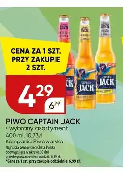 Chata Polska Piwo Captain Jack oferta