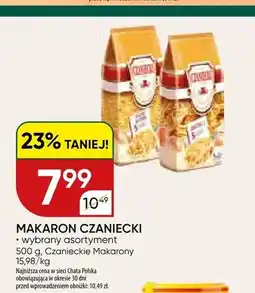 Chata Polska Makaron Czaniecki oferta