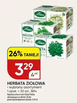 Chata Polska Herbata ziołowa Bifix oferta