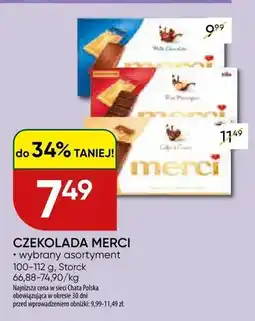Chata Polska Czekolada Merci oferta