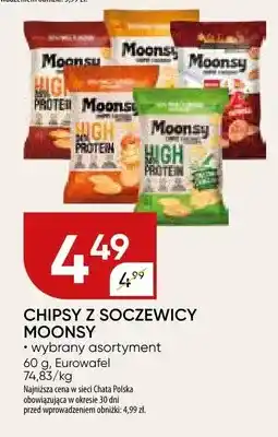 Chata Polska Chipsy z soczewicy Moonsy oferta