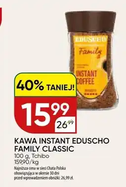 Chata Polska Kawa instant Eduscho Family Classic oferta