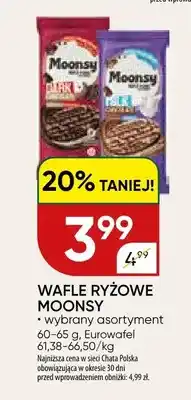 Chata Polska Wafle ryżowe Moonsy oferta