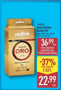ALDI Kawa mielona Lavazza Qualità Oro oferta