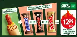 Żabka Zestaw Hot Dog Max + Baton Snickers oferta