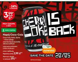 Żabka Napój Coca-Cola oferta