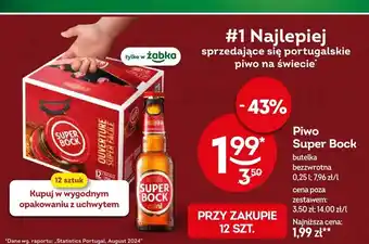 Żabka Piwo Super Bock oferta