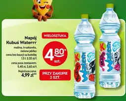 Żabka Napój Kubuś Waterrr malina oferta