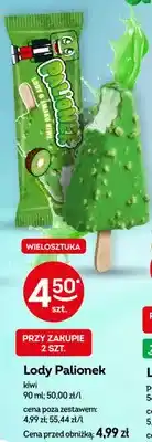 Żabka Lody Palionek kiwi oferta