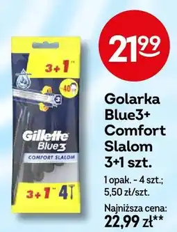 Żabka Golarka Gillette Blue3+ Comfort Slalom oferta