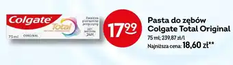 Żabka Pasta do zębów Colgate Total Original oferta