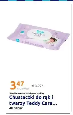 Action Chusteczki do rąk i twarzy Teddy Care oferta