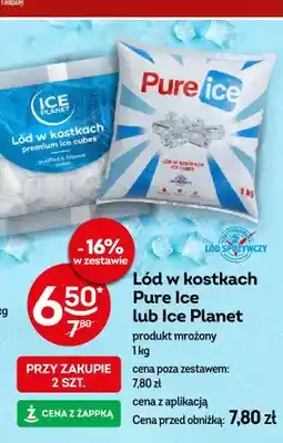 Żabka Lód w kostkach Ice Planet oferta