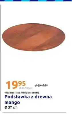 Action Podstawka z drewna mango Ø 37cm oferta