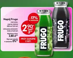 Żabka Napój Frugo czerwone oferta