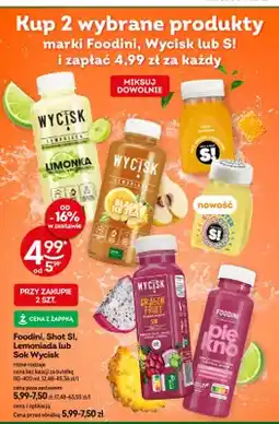 Żabka Lemoniada Wycisk Limonka oferta