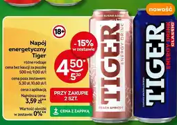 Żabka Napój energetyczny Tiger Peach Apricot Zero Sugar Added oferta