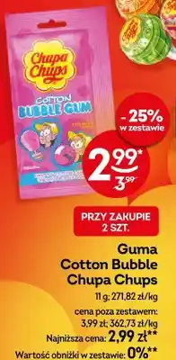 Żabka Guma Cotton Bubble Chupa Chups oferta