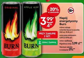 Żabka Napój energetyczny Burn Original oferta