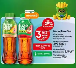 Żabka Napój Fuze Tea Brzoskwinia i Hibiskus oferta