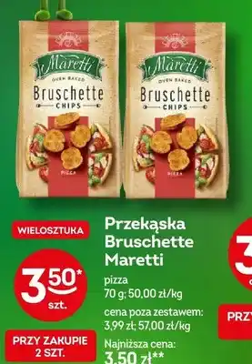 Żabka Przekąska Bruschette Maretti pizza oferta