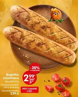 Żabka Bagietka czosnkowa oferta