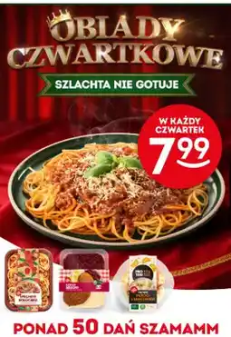 Żabka Danie gotowe Spaghetti Bolognese Szamamm oferta