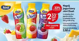 Żabka Napój jogurtowy Jovi Duet truskawka-kiwi oferta