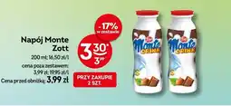 Żabka Napój Monte Zott oferta
