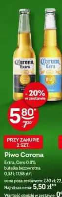 Żabka Piwo Corona Extra oferta