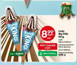 Żabka Lody Big Milk King rożek oferta